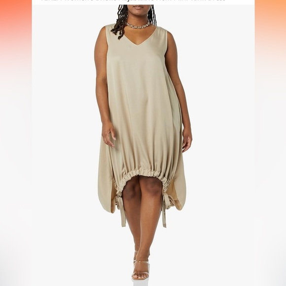 TEREA Women's Brielle Adjustable Hem Mini Tank Dress new - Picture 2 of 8